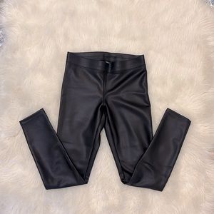 Express faux leather leggings size XS